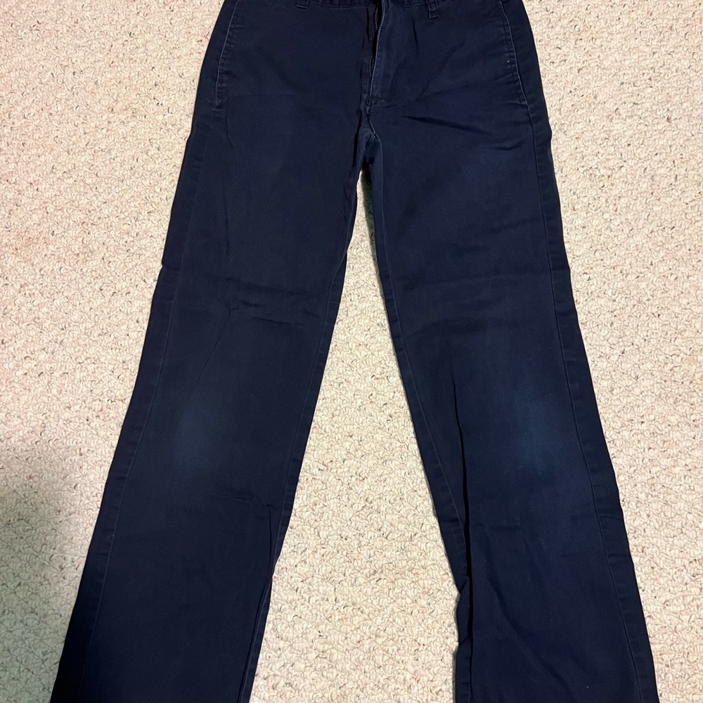 2 Navy Blue Khakis pants